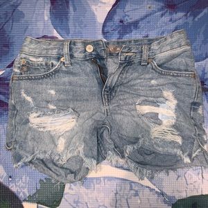 Just USA Denim Distressed Shorts Size XS